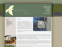 Tablet Screenshot of falconinnpoulton.co.uk